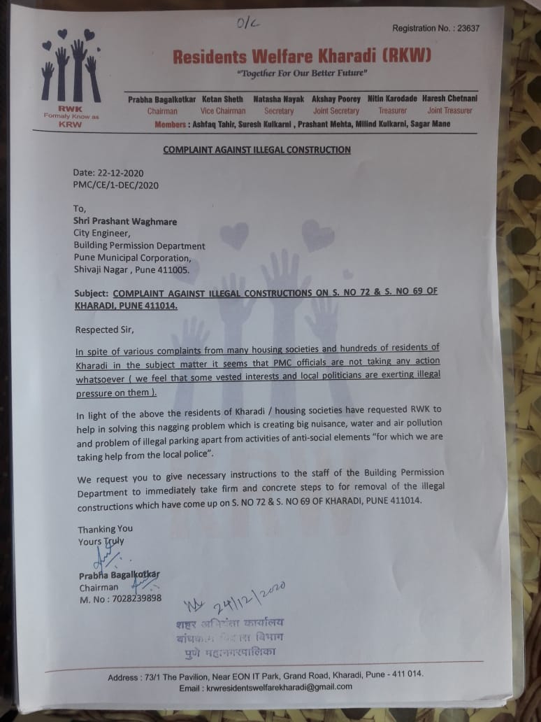Kharadiresiden1's tweet photo. RWK Team had raised this issue with the concerned department in Dec to take action against these illegal constructions and garbage issues on 2 plots in kharadi. After today's incident the land owner &amp; concerned teams have confirmed that this will be cleared out in 15 days. https://t.co/wymVKnj1Aq