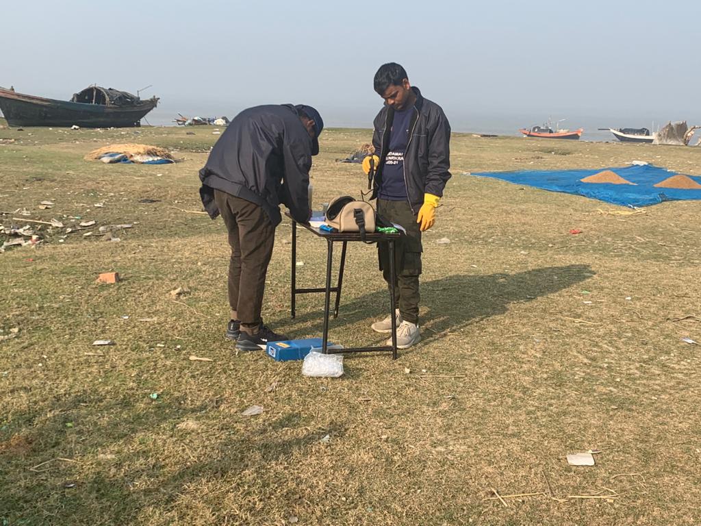 AtulyaGanga's tweet photo. Along with pollution mapping, efforts are being made for the geo-mapping of the Ganga River.
"Join The Movement".
#PollutionMapping #AtulyaGanga #मुण्डमाल_परिक्रमा #walkathon #CleanGanga #गंगा_वृक्षमाल_अभियान #sabkasathgangasaaf https://t.co/GR4PFrye12