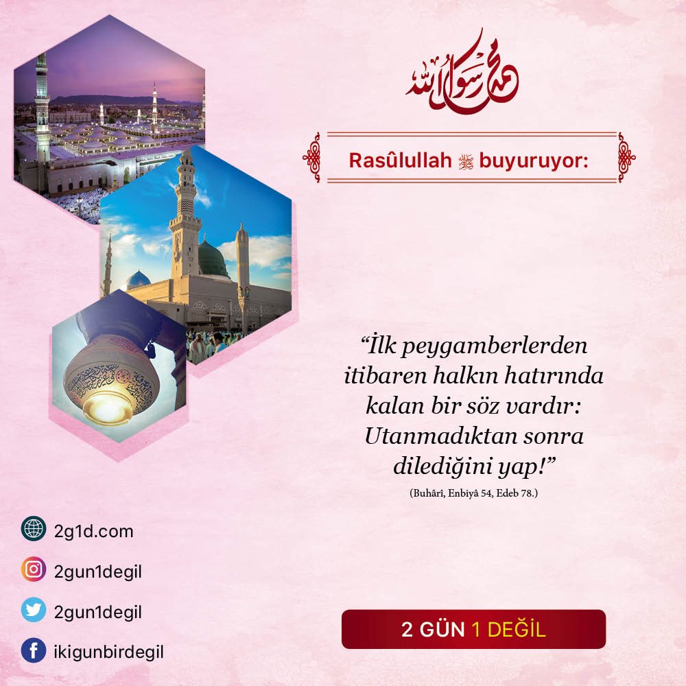 Utanma duygusu iyi ile kötüyü, haram ile helâli birbirinden ayırmada önemli bir ölçüdür.
