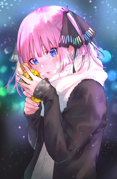 「遅いわよ・・・。」

もう寒い季節終わりなので描いておきました。
#五等分の花嫁 