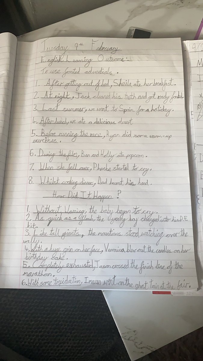 oliverjacksonf1's tweet photo. Managed to smash English and maths keeping his work neat and tidy with a great understanding to adverbials and acute and obtuse angles.... @GCPSLowerKS2 https://t.co/94vvXNfrMP