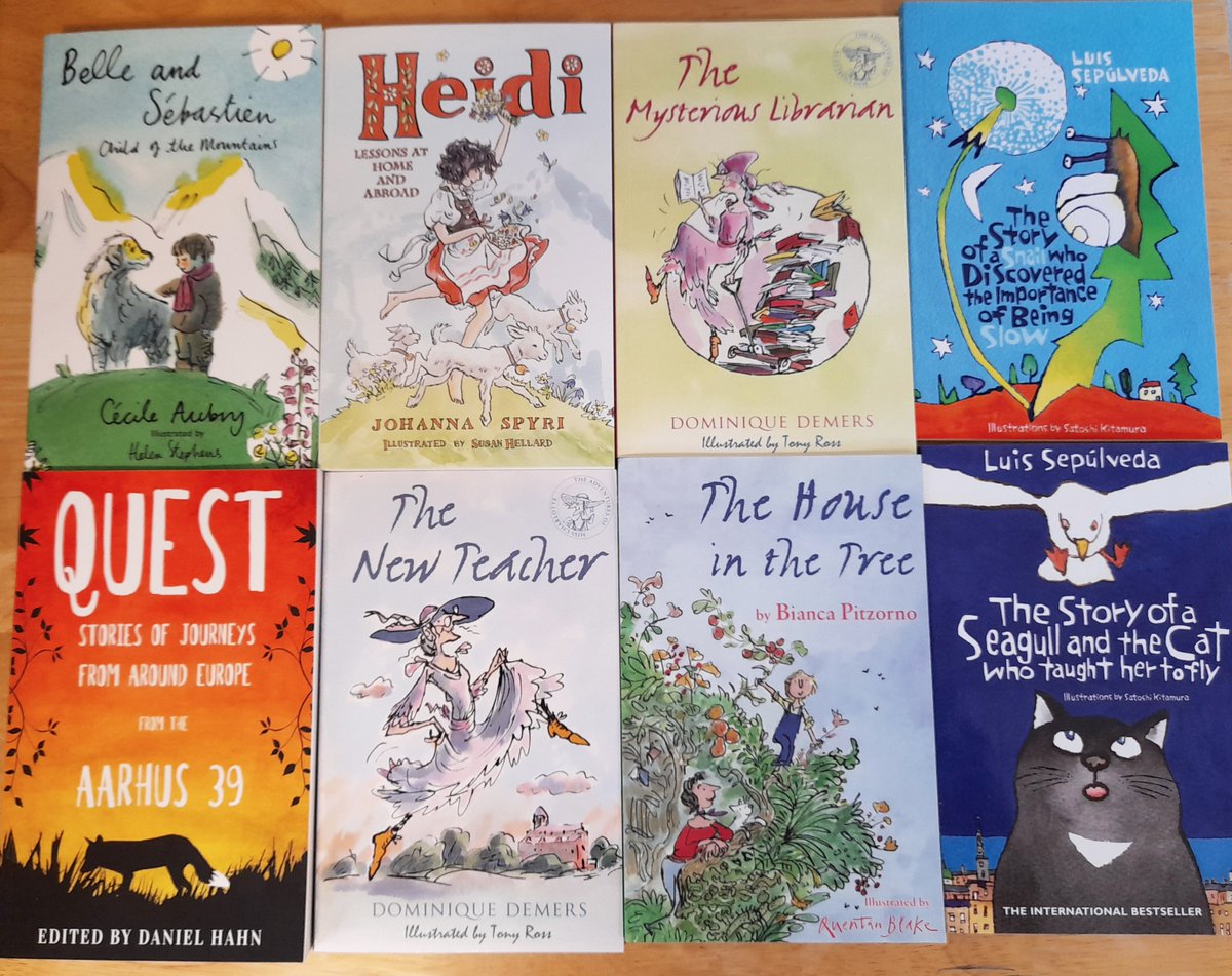 almabooks's tweet photo. Congratulations to Sharon for winning 8 #childrenbooks in #translation. Many thanks to all of you who took part in our weekly #Giveaway!
https://t.co/Y5KwUZPqZF
#worldkidlit #kidsbooks #literacy #readingbuddies #childrensbooks #readinginlockdown #unitedbybooks #booksforall https://t.co/QgYgQzTmyY
