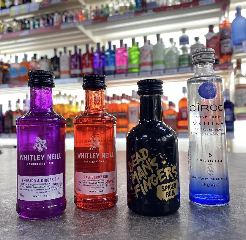 bbstretford's tweet photo. 4 FOR £10 on our mini Spirits! MIX &amp; MATCH!! #deal #minispirits #gin #vodka #rum #whiskey #brandy #liqueur #bargainbooze #selectconvenience #bargainboozestretford https://t.co/0EWUN6Rp0B
