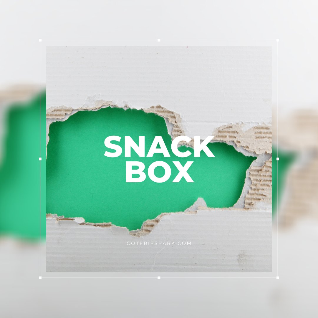 Let's be honest, food is likely what participants are missing most from in-person experiences. Why not bring those morning and afternoon breaks directly to their door? Find out how on our blog at coteriespark.com/top-5-virtual-…. ✨

#snackbox #virtualeventkits