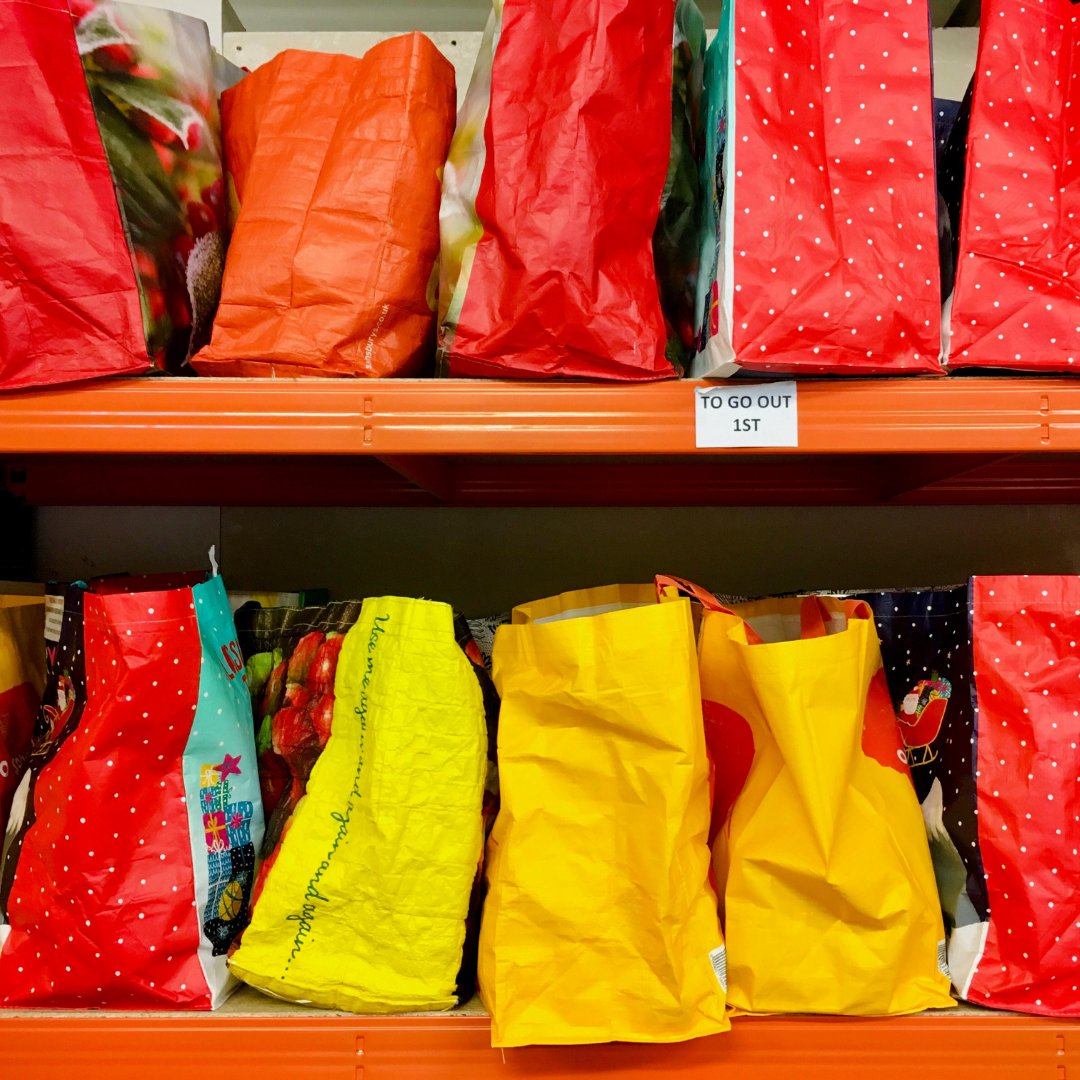 Do you have any spare bags for life that you no longer need?♻️

We are currently in need of bags, like the ones pictured, to make up food parcels. 

Drop off: Monday-Friday 9am-4pm at Denton Island Community Centre, Newhaven, BN9 9BA

#foodbank #seahaven #newhaven #peacehaven