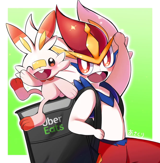 ウーバーイーツです!! 