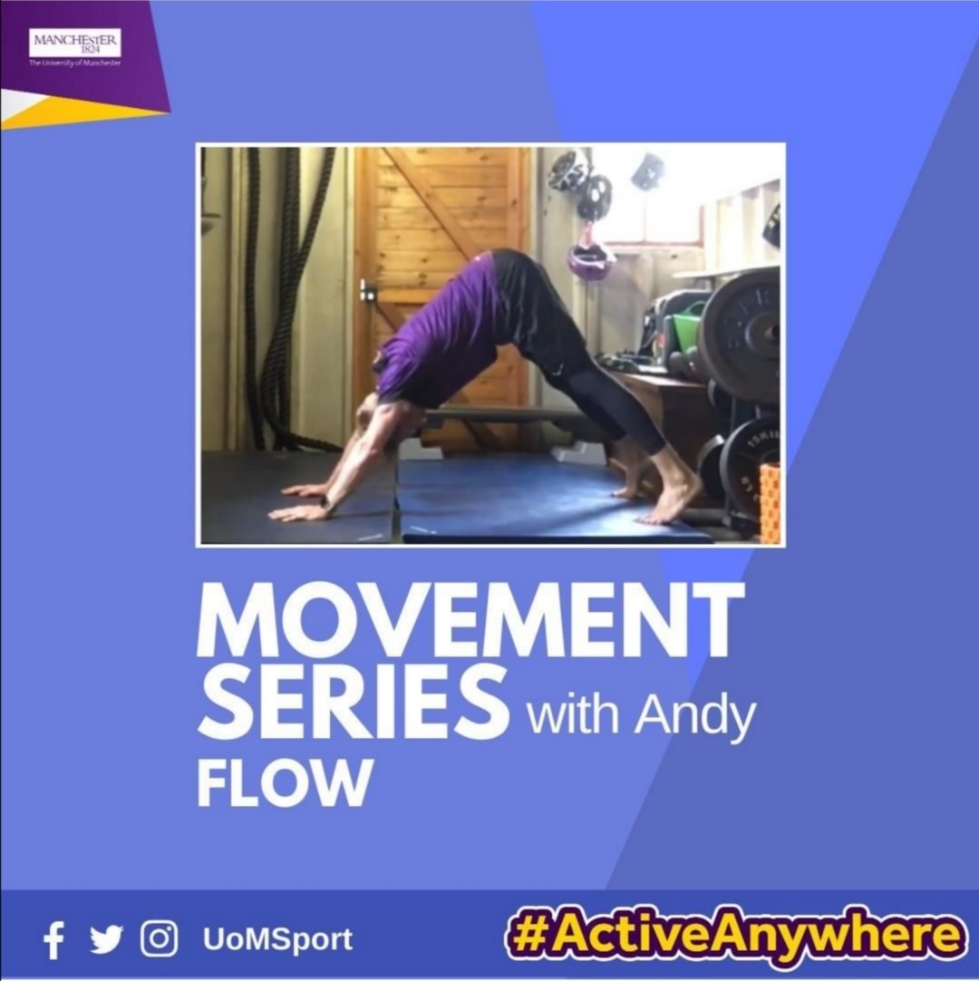 Join Andy for a 10 minute flow today! 

This flow movement is going to aid in improving you mobility and help you unwind at the end of your day. Try it now!

You will need a yoga mat. 

#ActiveAnywhere

ow.ly/Sepj50DvjK1