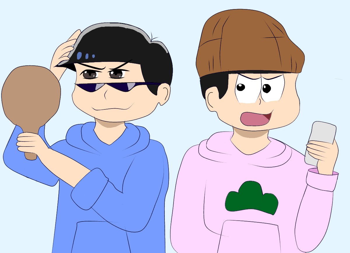 ワタナベ 材木松描いてみた 2月6日はカラトドの日 材木松の日 おそ松さん カラ松 トド松 材木松 おそ松さん好きと繋がりたい おそ松さん絵描きさんと繋がりたい イラスト好きな人とつながりたい アニメ好きと繋がりたい T Co Pwfd77nron