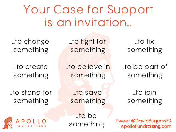 DavidBurgessFR's tweet image. Your Case for Support is an invitation