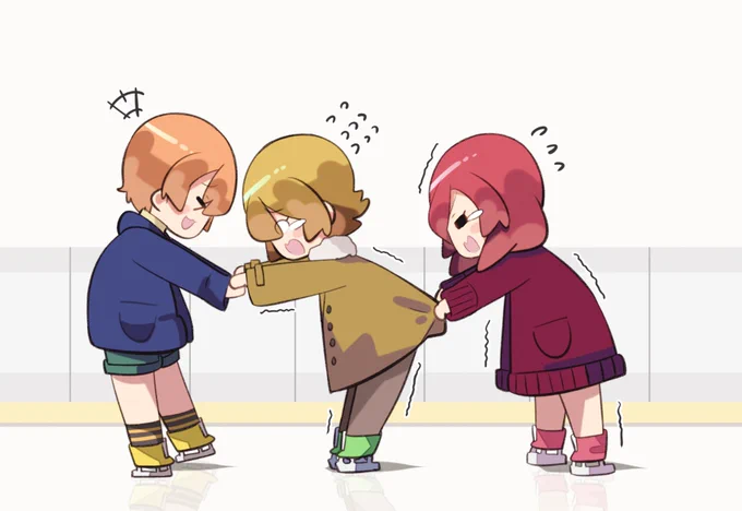 スケート教室まきりんぱな! 