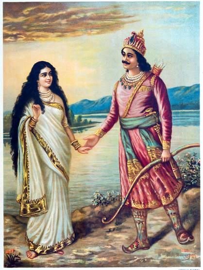 He asks Shantanu to not let Devavrat be the Kingand make his and Satyavati's future offspring the heir for the throne of Hastinapur.Shantanu who loves his son too much,refuses to marry Satyavati although he wants her with all his heart.