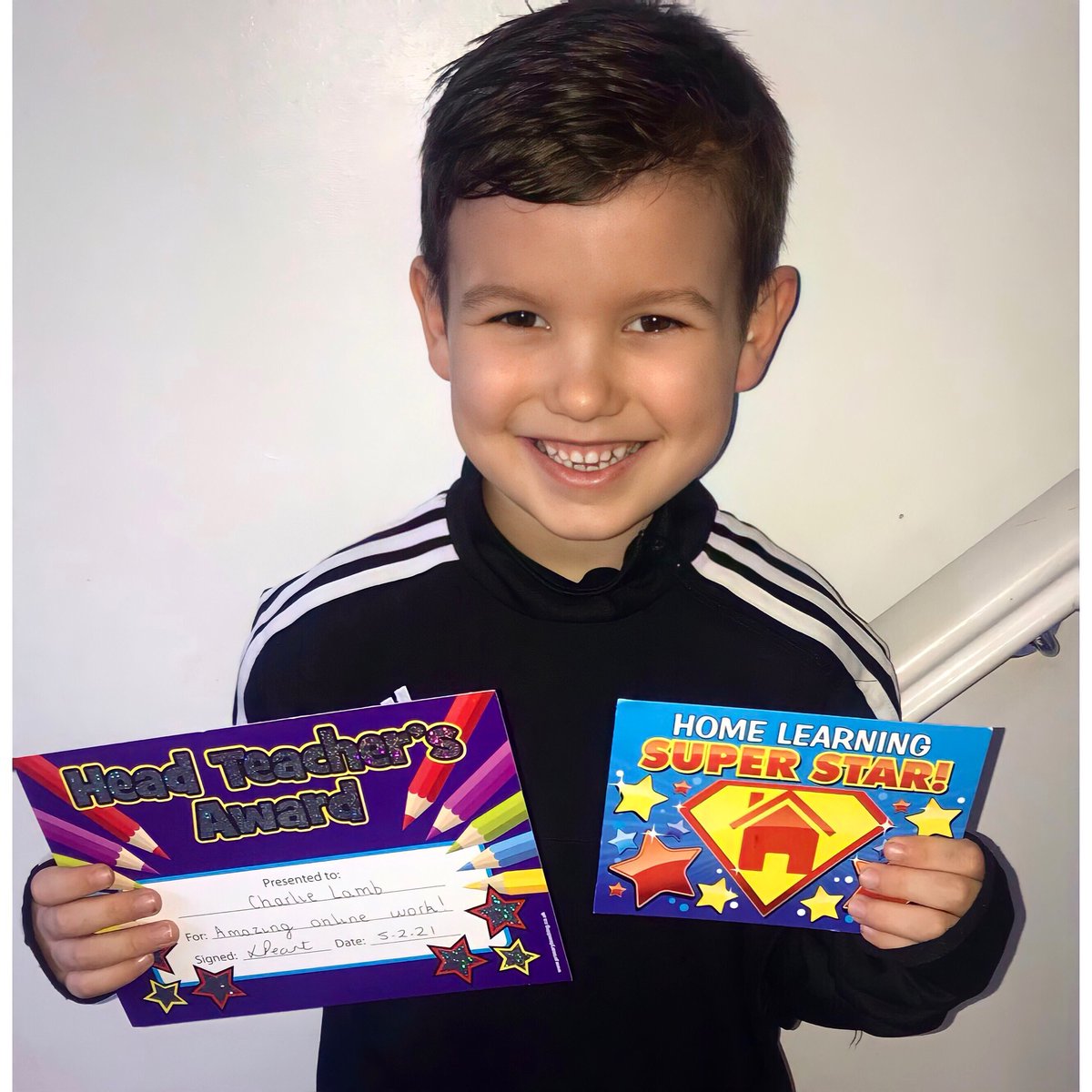 staceyweedy's tweet photo. @MissSlater8 @SJBSunderland Charlie is over the moon thank you so much for his awards 📚👏🏼☺️ https://t.co/ldWEN3kan3