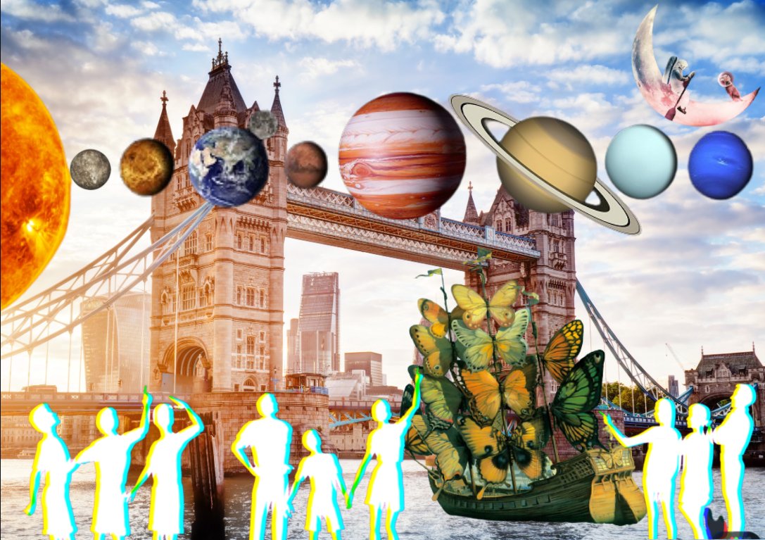 ArtNwc's tweet image. Think we need some distractions today, look at these fantasy surreal collages by Year 9. Well done to Deanna, Serena, Nikita and Umesha in Year 9!📸✍😵
#NWCAlwaysLearning #GuidedHomeLearning #NWCFamily #NWCLearningWithoutLimits 
@GDST