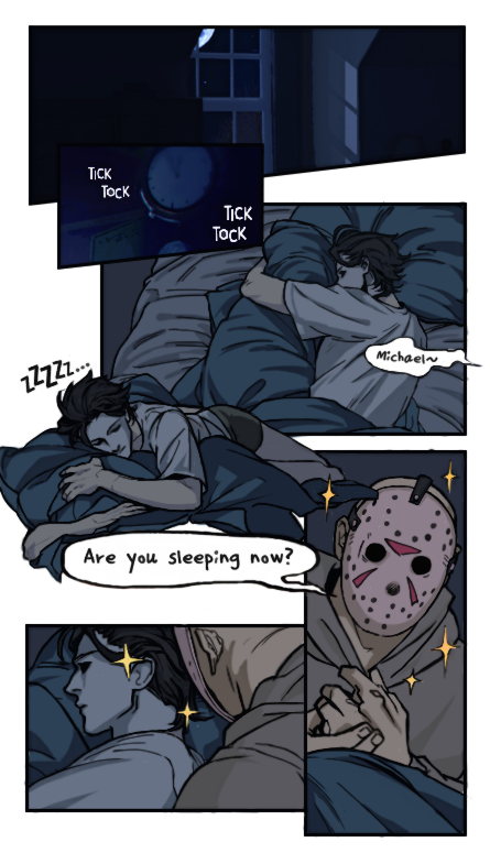 Jason Wants to Play 밤잠 없는 제이슨 마이클 잠 다 깨워놓고 밤새 꽁냥거리며 괴롭히는 제이슨 보고싶당 