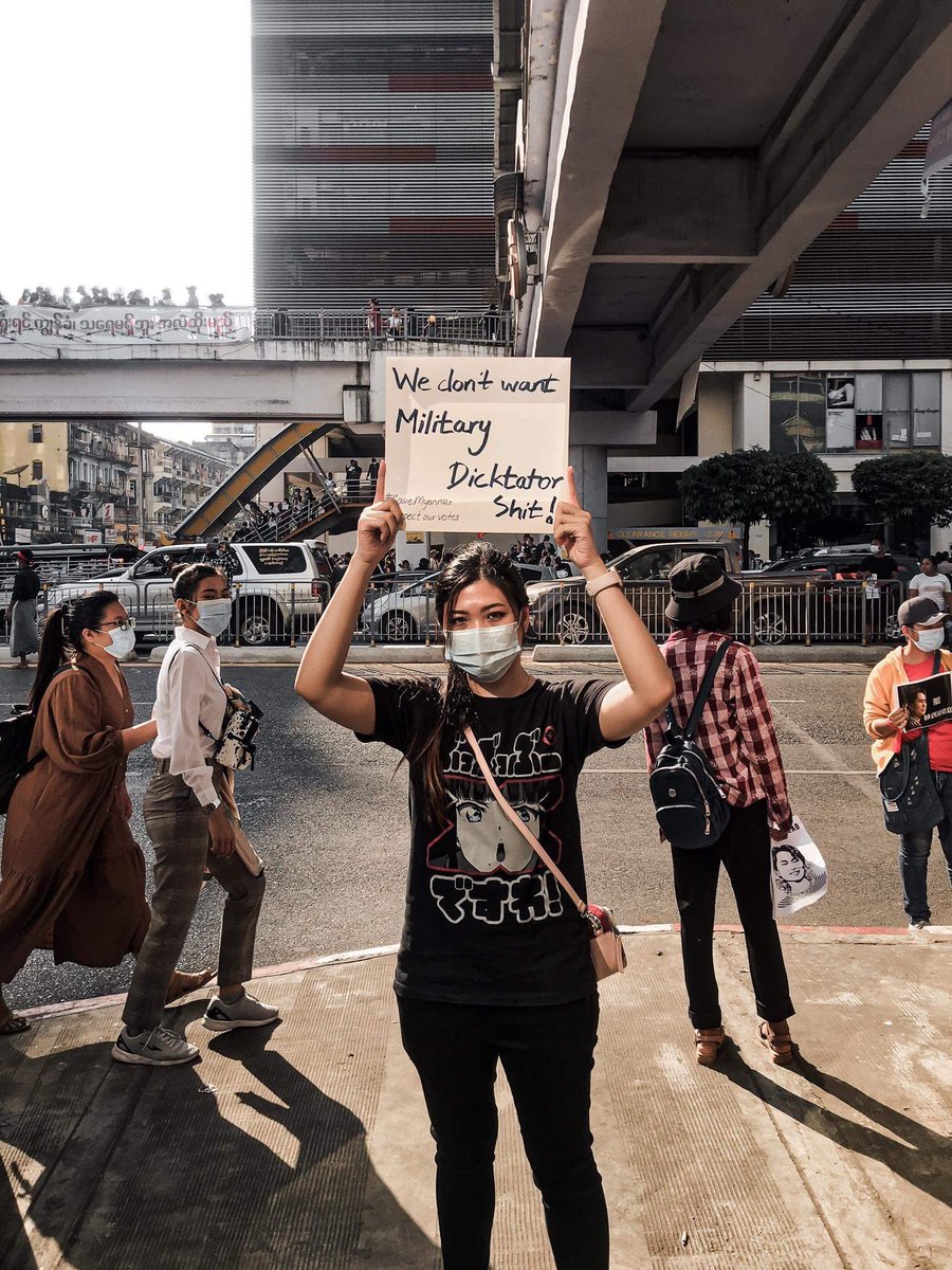 DandalianYuki's tweet photo. Even #้ปๆพคใใคใคใhates the military โ๐ผ
#ใถใฃใถใผใงใใใ#ใฉใใฉใคใ
#HearTheVoiceOfMyanmar #RejectMilitary #RespectOurVotes #FreeAungSanSuKyi #freethepresident https://t.co/dOJvPqH99k