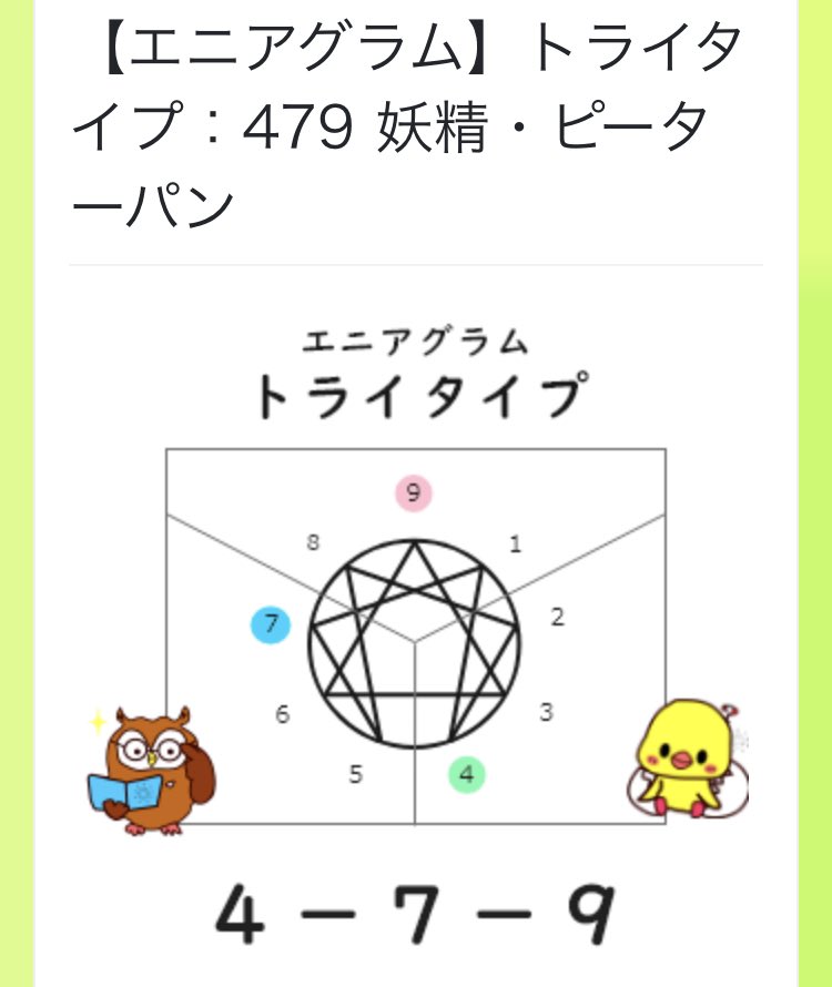 𝗺𝗶𝗻𝗺𝗲𝗶 トライタイプ479だった T Co Jorumyczfy Twitter