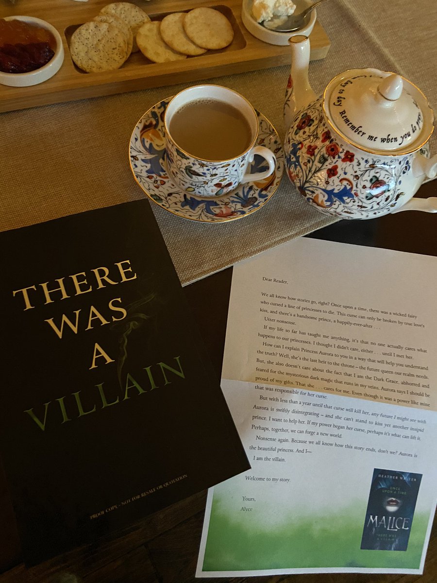 For my UK readers:

🇬🇧 A GIVEAWAY 🇬🇧

If you live in the UK and want a chance to win a copy of this gorgeous proof—here are the rules

💚follow me
✨RT/QT 
🇬🇧UK only 
😈one bonus entry: tag someone who will love MALICE. 

Ends Feb 15th at midnight GMT
Tea service not included 🤣