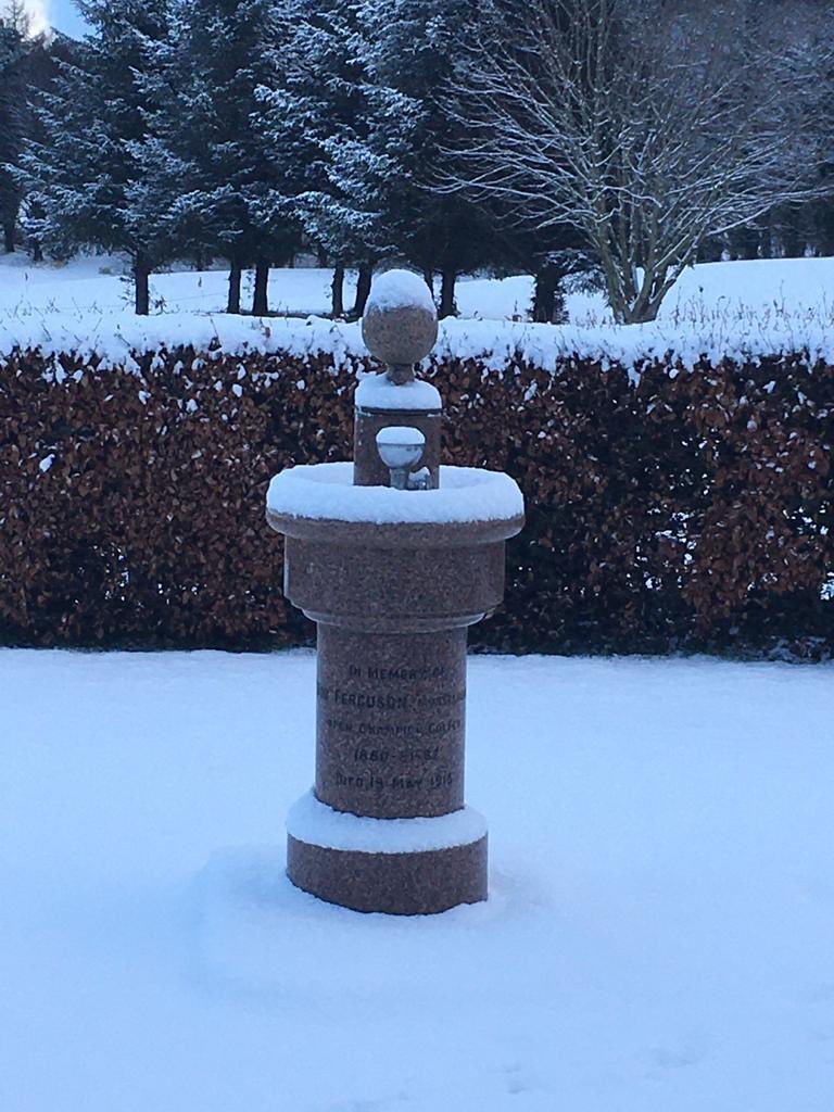 MusselburghGC's tweet image. The course this morning ❄️❄️