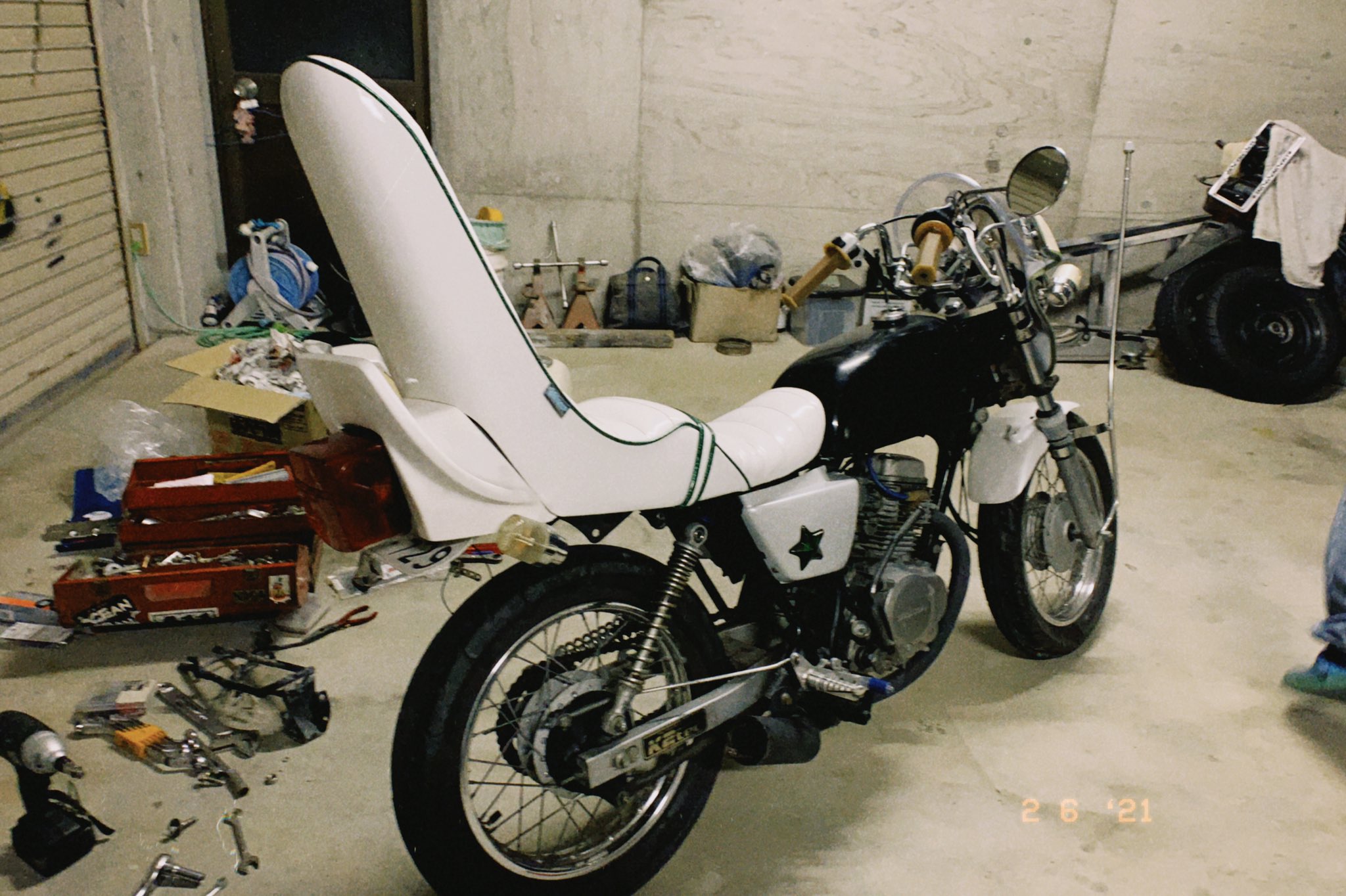 RG250E用テールカウル - メルカリ