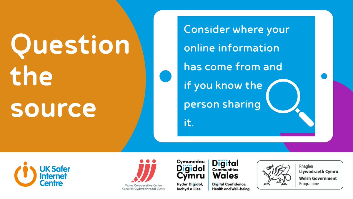 DC_Wales's tweet image. Critical thinking is as important as ever during remote learning – Question, evaluate and reflect on the online content you see. See more #SaferInternetDay top tips from @UK_SIC buff.ly/3qYF39H
