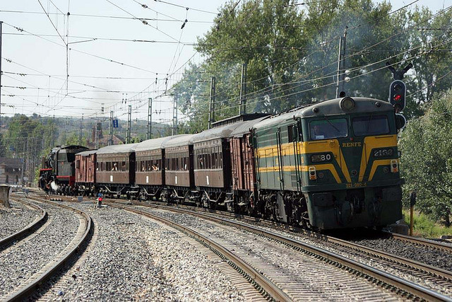 ⁉️ ¿Sabías que hoy se cumplen 170 años de la inauguración del primer ferrocarril madrileño? Madrid y Aranjuez quedarían unidas por ferrocarril el 9 de febrero de 1851.

Volverás a la <a href="/ComunidadMadrid/">Comunidad de Madrid</a>.

#JuntosSomosUnMejorMadrid