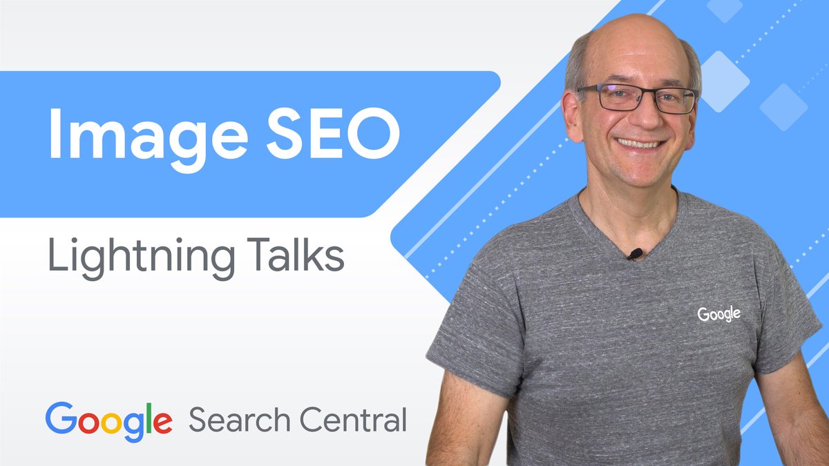 googlesearchc's tweet image. 🖼️ 1, 2, 3...12 image SEO best practices 🖼️

In this ⚡️Lightning Talk ⚡️, @JohnMu goes over 12 SEO recommendations for Google Images such as:

✍️ Alt text for images
⭐️ Relevant structured data
🔎 Large image previews

Watch &amp;amp; learn all 12 📺 →  youtu.be/SfC27XgelgE
