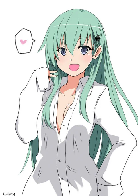 #見た人もなにか無言で鈴谷をあげる 