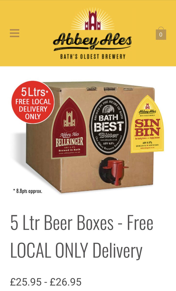 AbbeyBath's tweet image. New smaller size local deliveries only. ⁦@bathlive⁩ ⁦@BathLifeMag⁩ ⁦@BathEcho⁩ ⁦@WeLoveBath⁩ ⁦@BathBID⁩ ⁦@TotalBath⁩ ⁦@G2Bath⁩