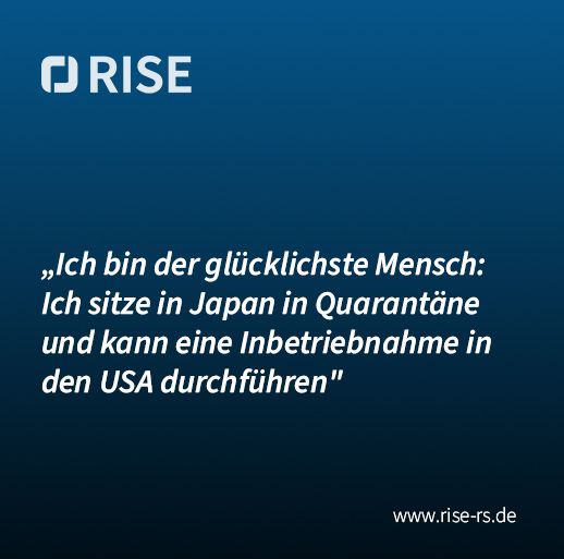 So macht unsere Arbeit Freude! Die Zufriedenheit unserer Kunden steht bei uns an erster Stelle. Umso mehr freuen wir uns über ein so tolles Feedback und darüber, dass unsere Kunden die aktuelle Corona-Situation mit unserer Lösung RISE so erfolgreich meistern. #rise #remotefirst