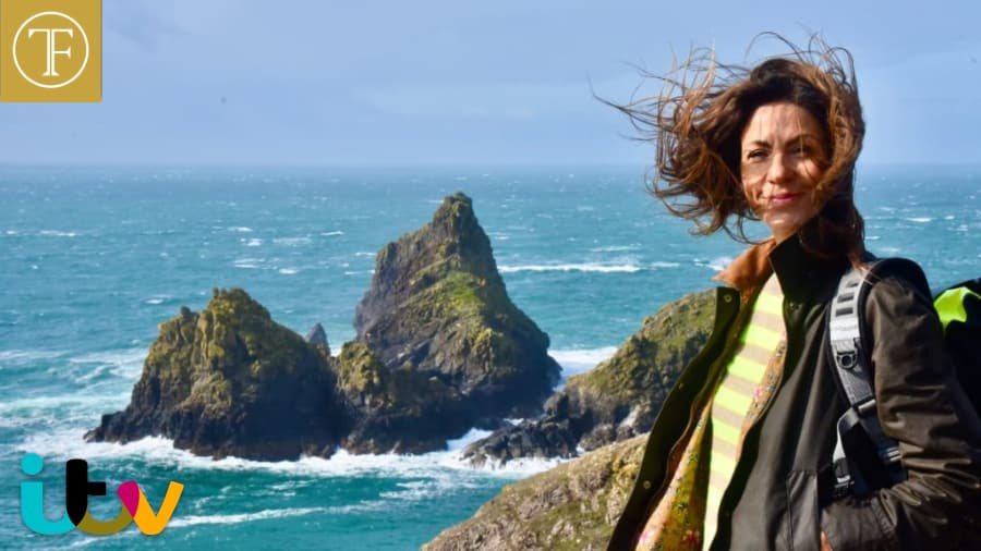 Wild walking – Julia Bradbury explores the Lizard Peninsula
Don’t miss tomorrow: Wednesday 10 Feb at 8pm on <a href="/ITV/">ITV</a> <a href="/JuliaBradbury/">Julia Bradbury I HAVEN'T BOUGHT BLUE TICK💙</a> 
#Juliabradbury #thelizard #wildwalking