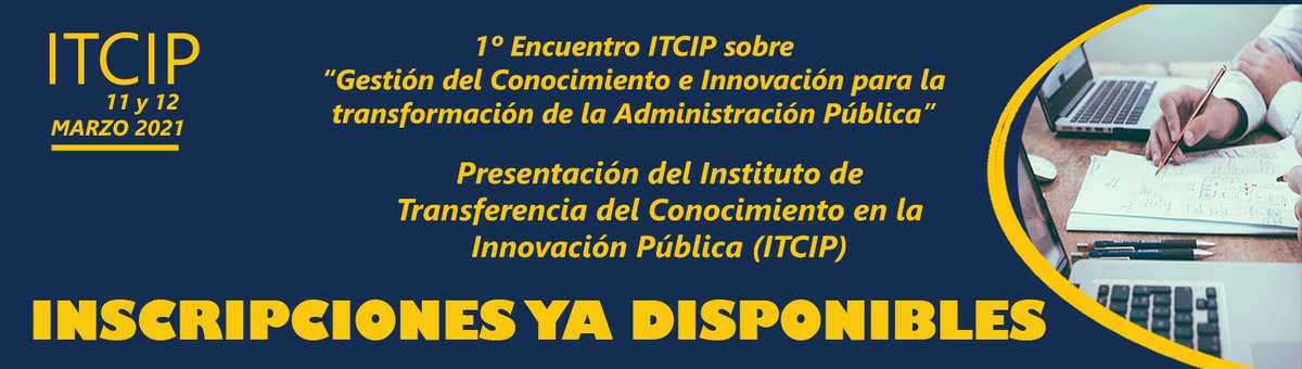 ITCIPublica's tweet photo. 🚨El I Encuentro @ITCIPublica ya está en marcha!! Inscripciones ya disponibles. Tenemos un programa muy 🔝✍️ con @CarlesRamio @borjacolon @anhermoreno @twterpaz @GerardoBustosP @josanlatorre @Manuel_Arenilla @nandomonar @virginimoreno, entre otros
➕info: https://t.co/71qpLReEq9 https://t.co/fgt6GJGNze