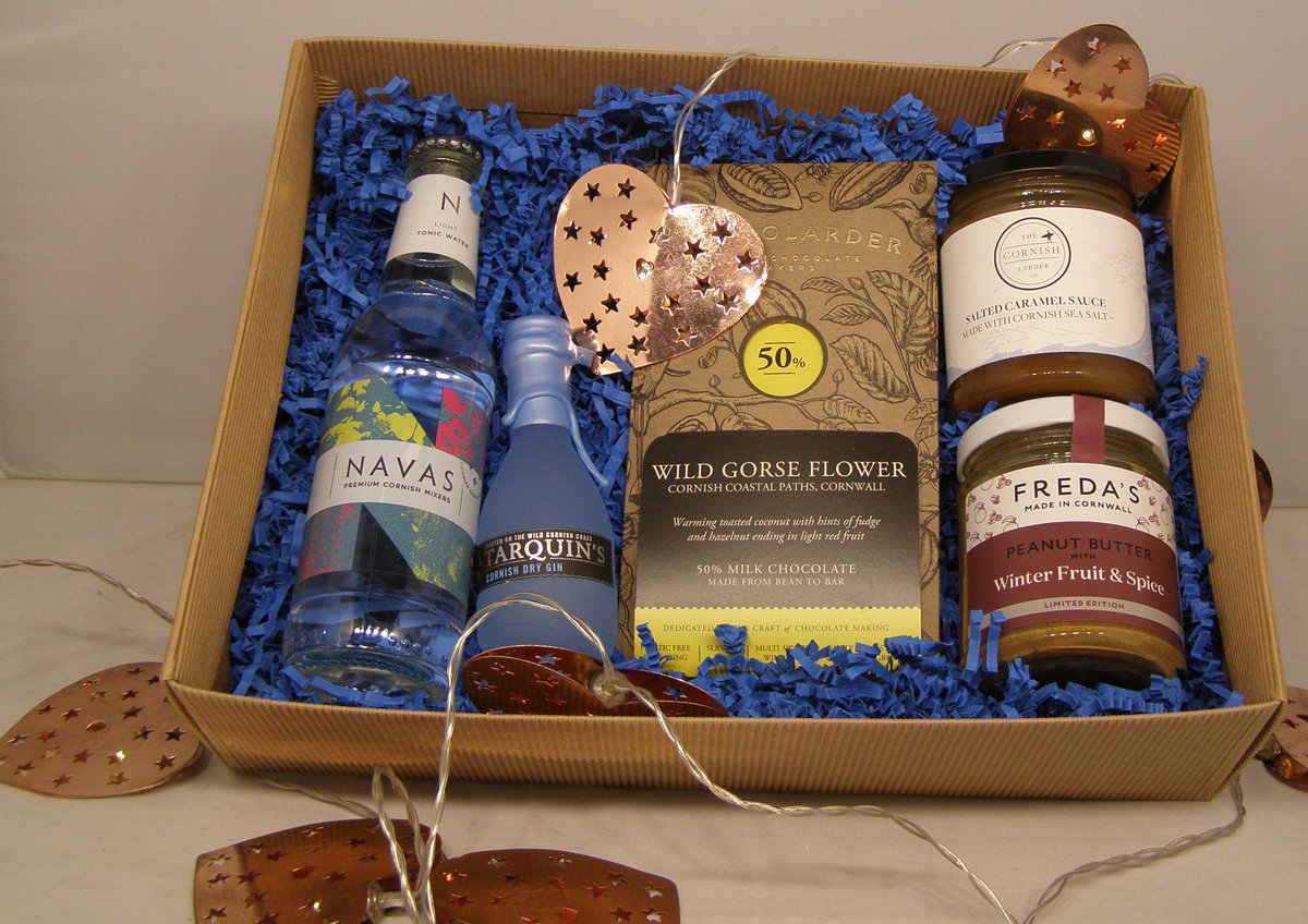pinkshopFal's tweet photo. Some of our valentines hampers if you haven’t found the perfect gift. Featuring @Polgoon , @tarquinsgin ,@cornishlarderco ,@cornishcharcute ,@Buttermilk_uk #Cornishfood #shopCornish https://t.co/2p8gS5XaAx