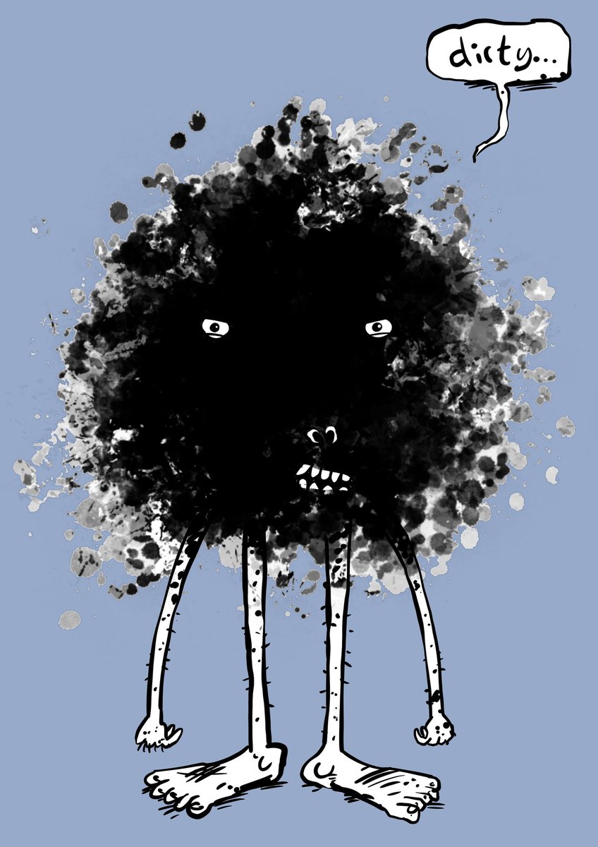 roystoncartoons's tweet photo. I'm enjoying doing regular iPad doodles where I explore the different brushes and features but try not to think about what I'm actually drawing, in order to see what emerges. It produces some odd, interesting stuff! #iPadDoodle https://t.co/7u8epSFEvK