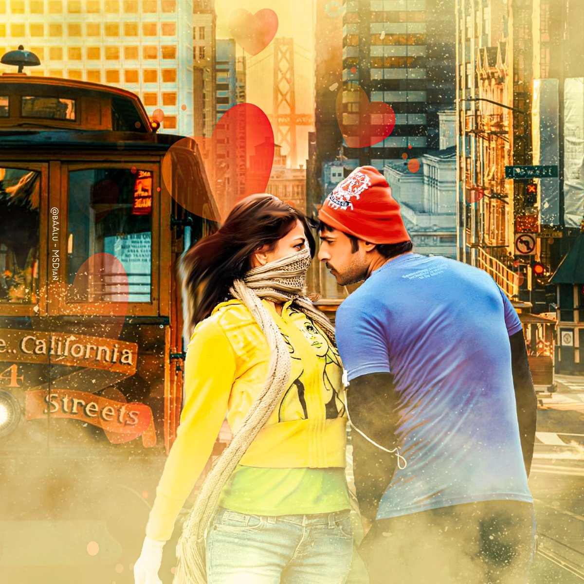 ImBaluMsdian's tweet image. Fav muv of prabhas &amp;amp; kaaju combo 🖤

#Darling 😍
#TimepassEdit 🙌