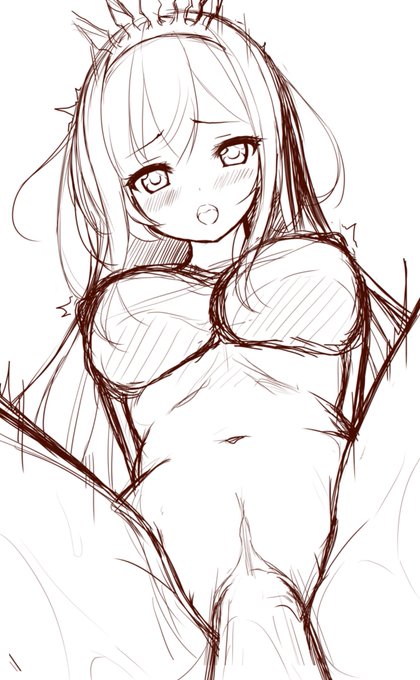 次はペコリーヌ!🔞ヤバいですね✩
ラフ☆ 