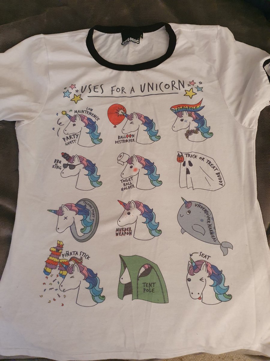 KayEvansSHU1's tweet photo. So my classic t-shirt look, #workingfromhome #studyingfromhome with rainbow 🌈 make up and Buns. #unicorn @ShuAdultNursing @ShuAdultNursing @SHUMentalHealth https://t.co/Ml9N9gvHdZ