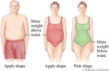 Ingat Apple and Pear body shape? Basically poster ni highlight tentang Abdominal Obesity (AO/buncit) sebagai penyumbang kepada penyakit kardiovaskular dll. selain BMI, Waist-Hip Ratio (WHR) penting untuk kita jaga. Kurus belum tentu sihat.