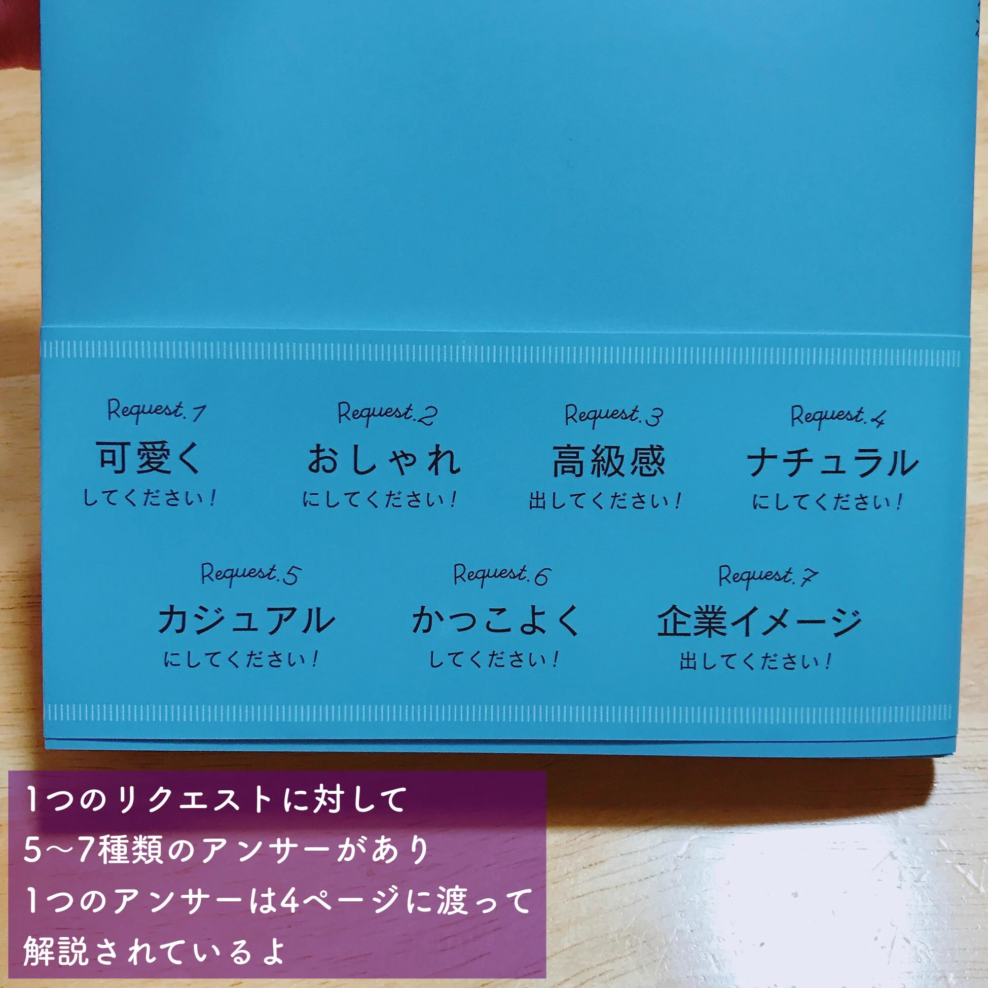 ふわっとした注文に応えるデザイナーさんのための本だけど、注文語彙力のない人が読むべき本かも！
