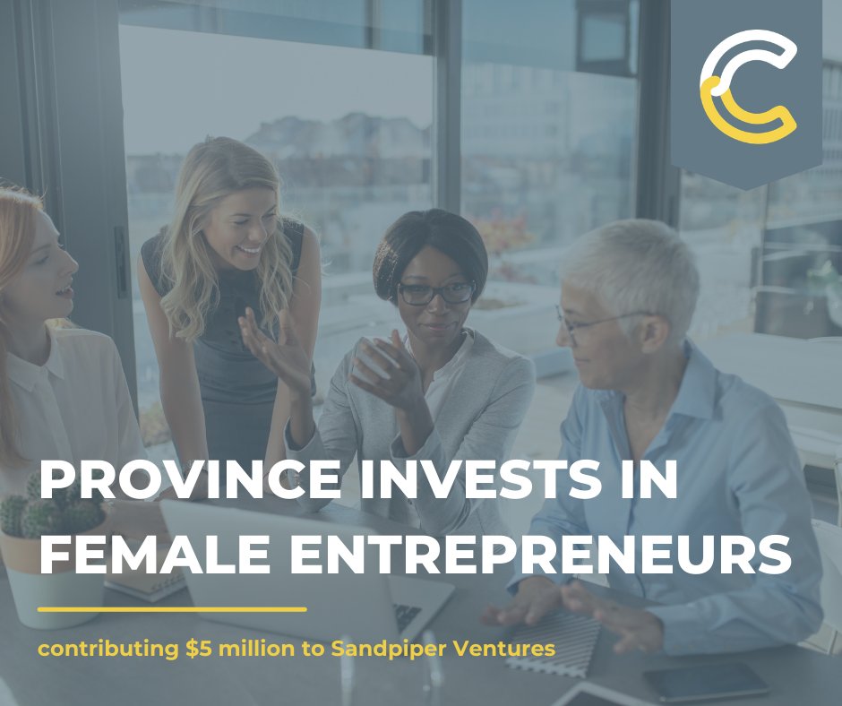 cbregchamber's tweet image. To support women pursuing their goals in business, the government is contributing $5 million to Sandpiper Ventures, the first venture capital fund of the Atlantic Women's Venture Fund. 👏
 
Read full release here ➡️ ow.ly/C4fz50Duhcu
