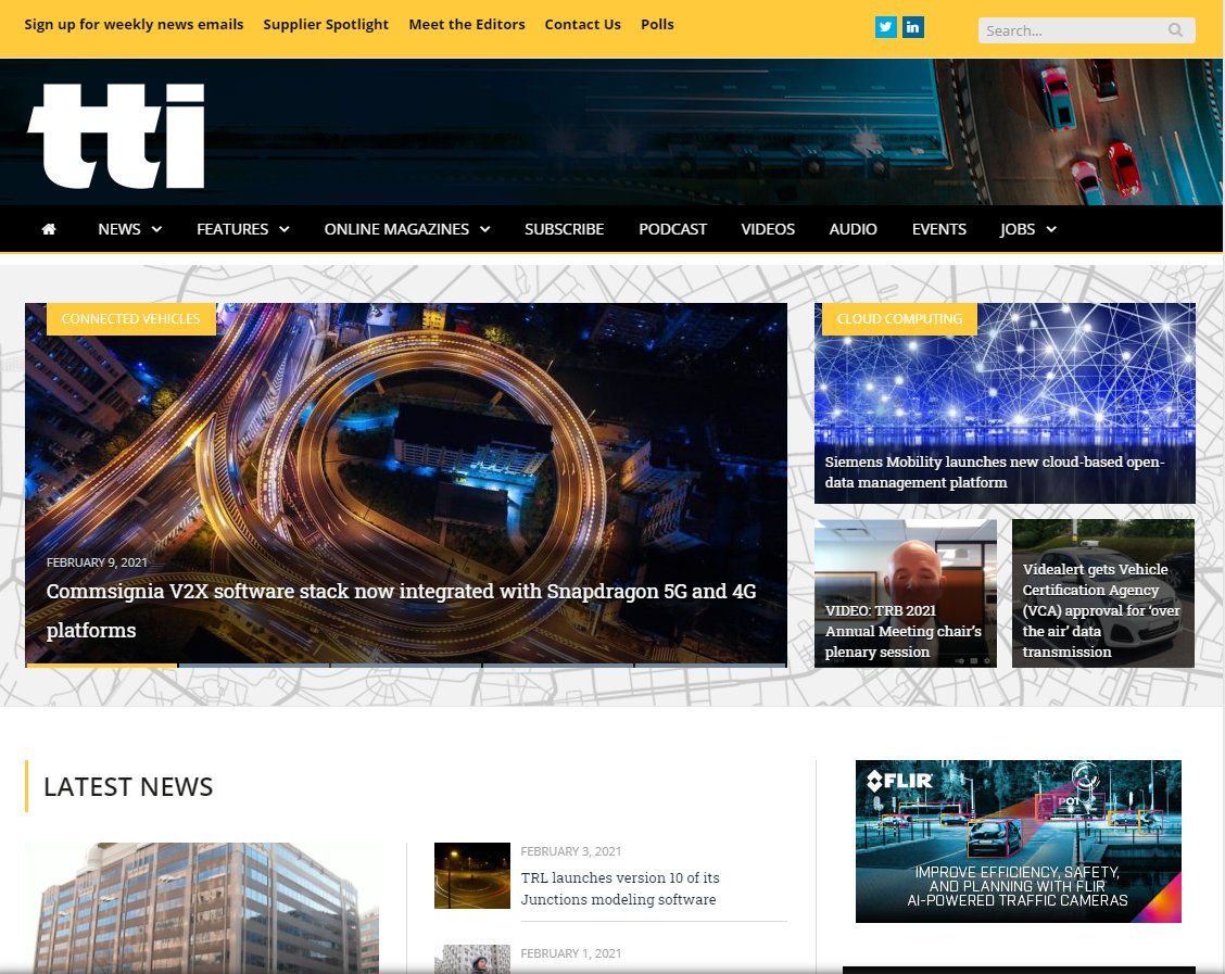 tothbalazs's tweet photo. Proud to have my first global press release used in important industry journals like @TrafficTechMag and @Auto_Industries. #Commsignia #cv2x @Qualcomm https://t.co/limDGUqD2X