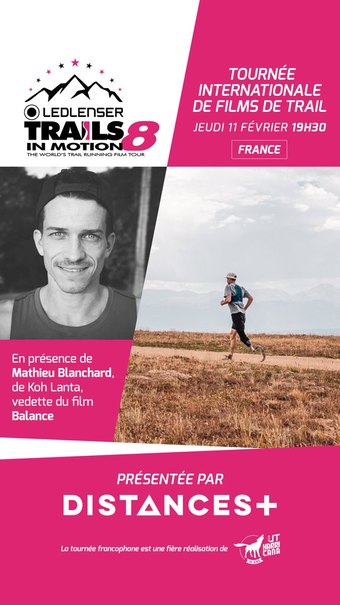 Bonjour la France! Ne manquez pas #trailsinmotion8 #virtual ce jeudi, présenté par @distanceplus et <a href="/EvHarricana/">Ultra-Trail Harricana du Canada™ (UTHC)</a> 

📆 11/02/2021
👉 watchbeem.com/cowatch/projec…
📽️ youtu.be/GcV6uS2zfVE