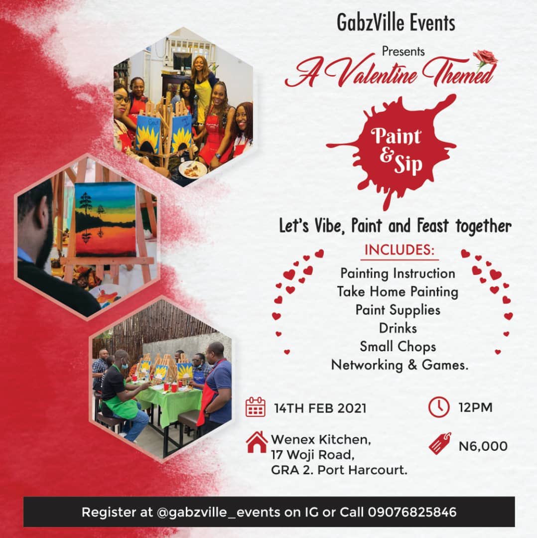 Paint and Sip with Gabzville tweet media
