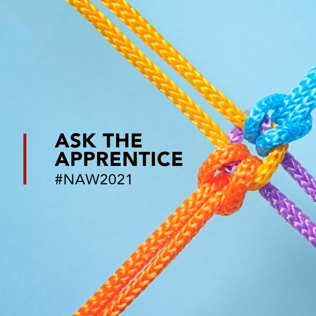 Got a question about apprenticeships? Join our Ask the Apprentice Instagram Live tomorrow at 1pm @ACCA_UK to put your put your questions to ACCA Apprentice Ciara Fagan. 
#NAW2021 #apprenticeships #Asktheapprentice