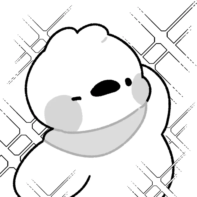 새로운 브러쉬를 다운 받았고!
이게 아닌 것 같지만 귀여우니 넘어가기로... 