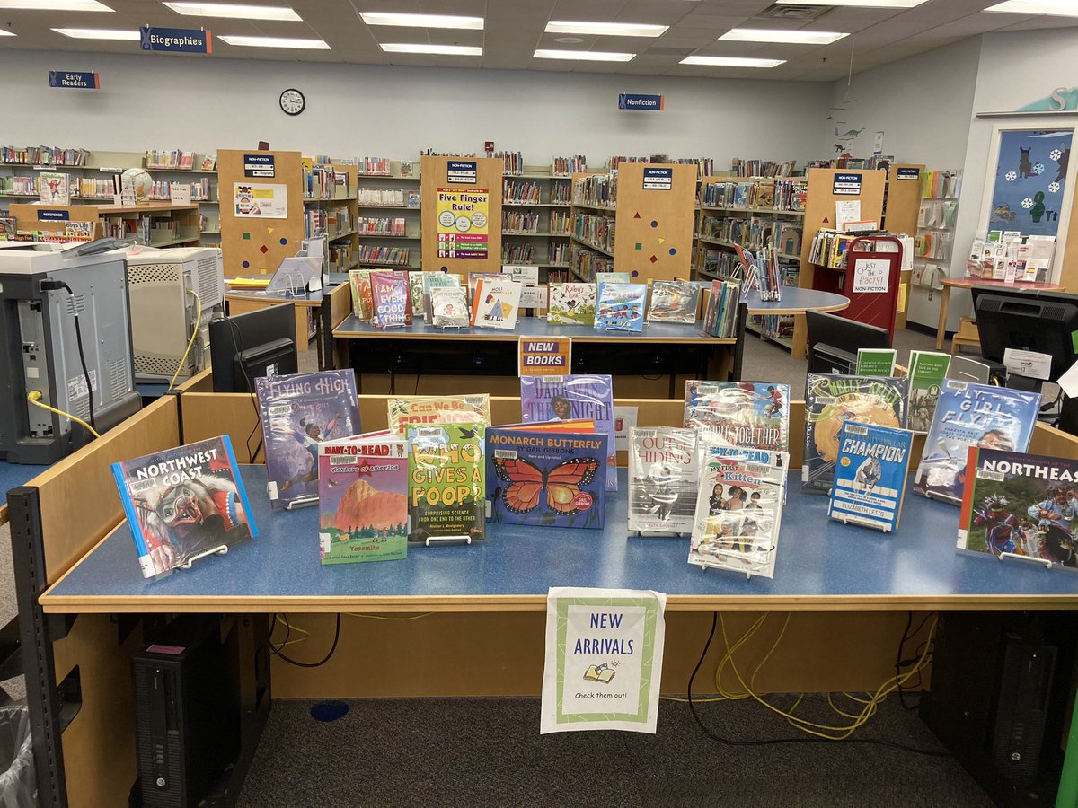 HankinLibrary's tweet photo. New books in Youth Services - come see and grab a few for the #WinterReadAloud #libraries #ChildrensBooks https://t.co/MIDflFWXSt