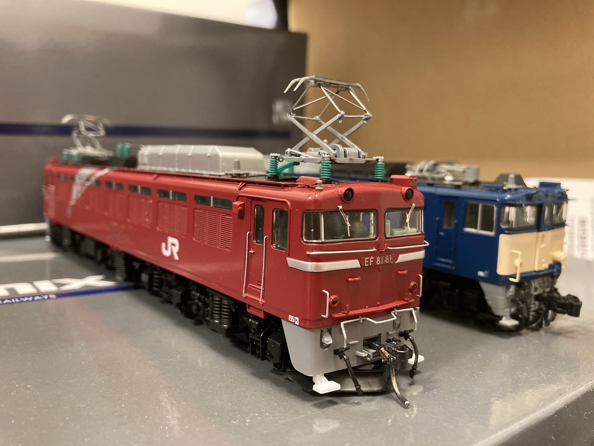 TOMIX 電気機関車 EF81形 カシオペア トミックス HO-142