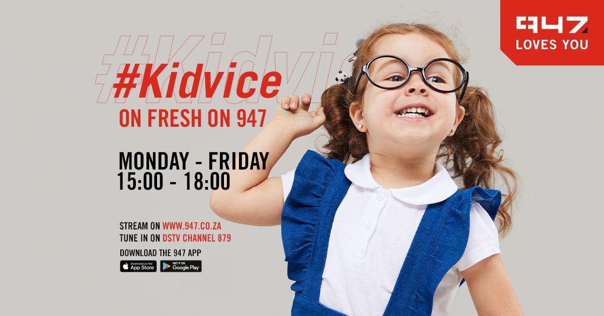 947's tweet photo. #Kidvice: Parents, get your kids involved🚸
It's one of our favourite segments on the show because nobody tells it as straight as the kids👩🏽🍼
Tune in for the daily scenario and listen as YOUR kids help solve some of our adult problems 📢
📲 Send voice Notes to 073 579 3445 https://t.co/nWSXuzhY65