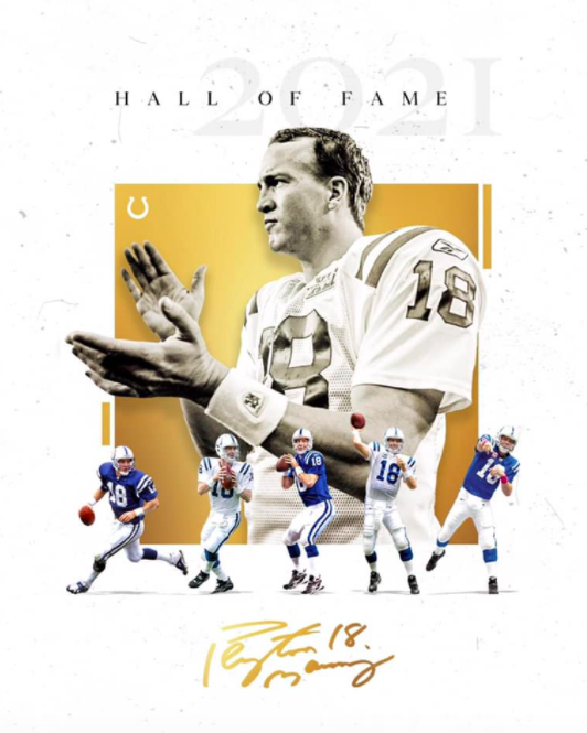 shearer_scot's tweet photo. Congratulations Peyton Manning on being selected to the Class of 2021 Football Hall of Fame! So very well deserved! Thank you for some of the best years to be a Colts fan!! Indianapolis was lucky to have you ๐๐ #PeytonManning #HoF2021 #coltsfanforlife https://t.co/gS4PHVJppf