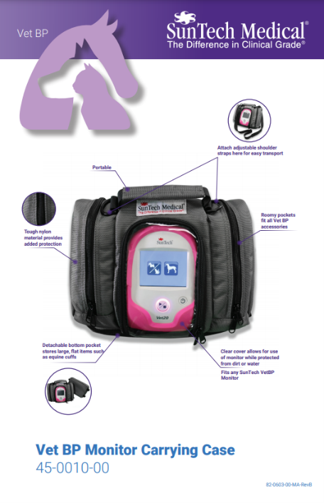 SunTechVetBP's tweet photo. Did you know that SunTech has a new veterinary monitor carrying case that is available and in stock now?
Check it out! https://t.co/7zKQkZSo1I
#SunTech #SunTechMed #VetBP #VetTech #BPMonitor #AnimalHealth https://t.co/Rdi9lL4m3C