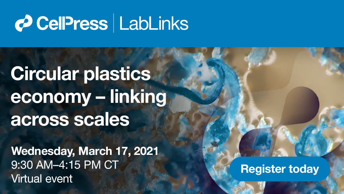 Register for the free online LabLinks: Circular plastics economy – linking across scales on March 17 <a href="/NorthwesternU/">Northwestern</a> hubs.ly/H0G64Gk0